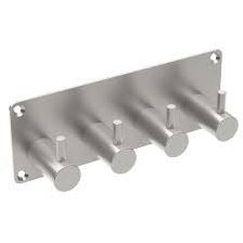 4-peg coat hook plate