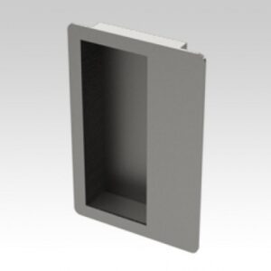 Square flush pull
