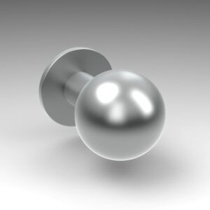 Ball shaped door knob
