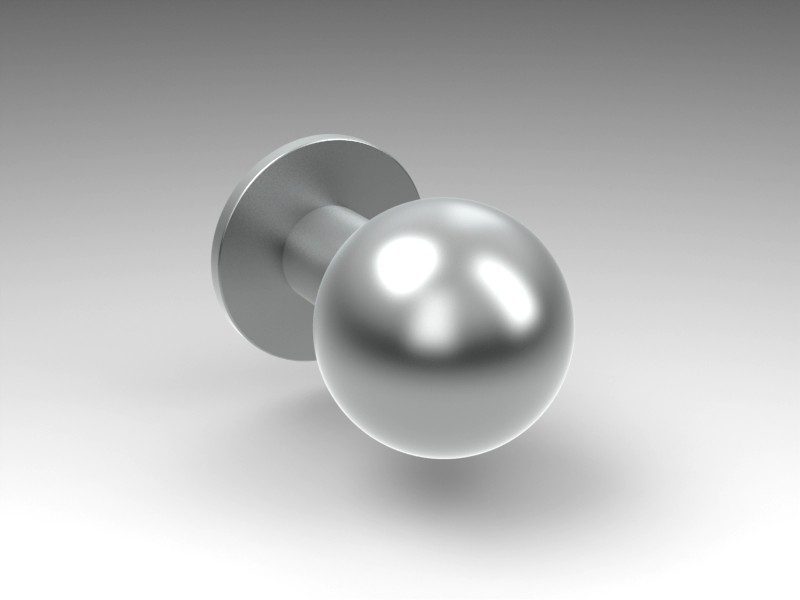 K01.1001 Ball shaped door knob